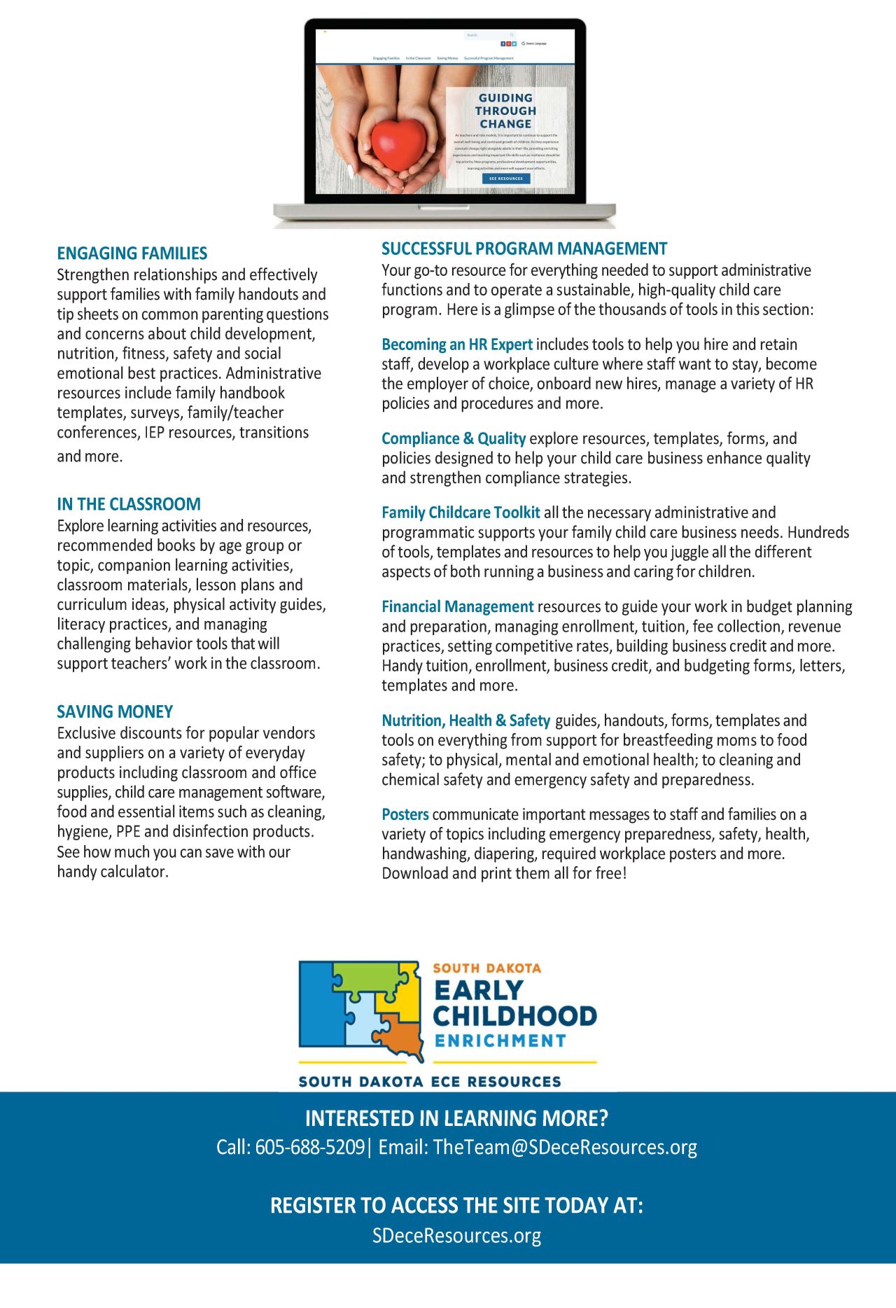 SD ECE Resources - South Dakota Early Childhood Enrichment